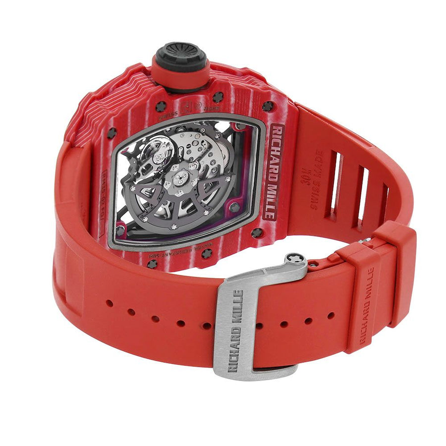 Richard Mille RM35-02, Rafael Nadal Red Quartz TPT Automatic 49MM Watch