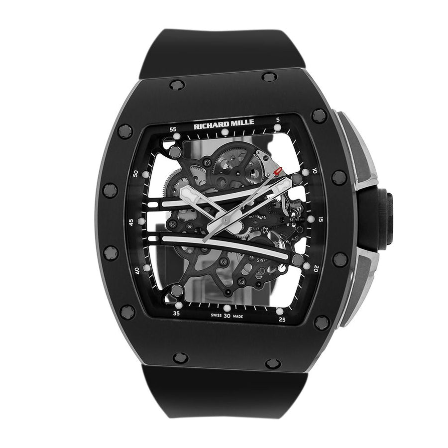 Richard Mille RM61-01, Yohan Blake All Black Edition TZP Ceramic 50MM Watch RM61-01(PRE-OWNED)