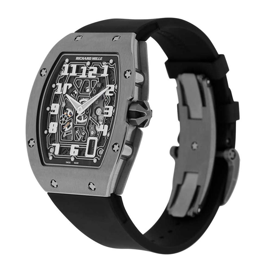 Richard Mille RM67-01, Titanium Extra Flat Black Automatic 47MM Watch RM67-01