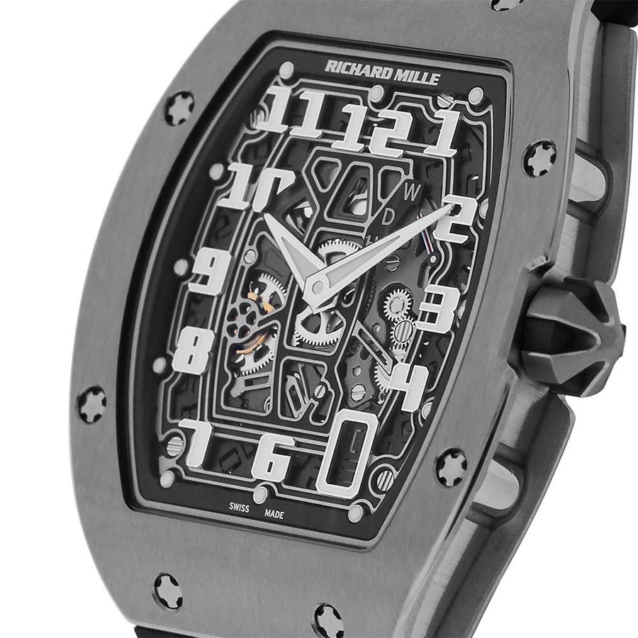 Richard Mille RM67-01, Titanium Extra Flat Black Automatic 47MM Watch RM67-01