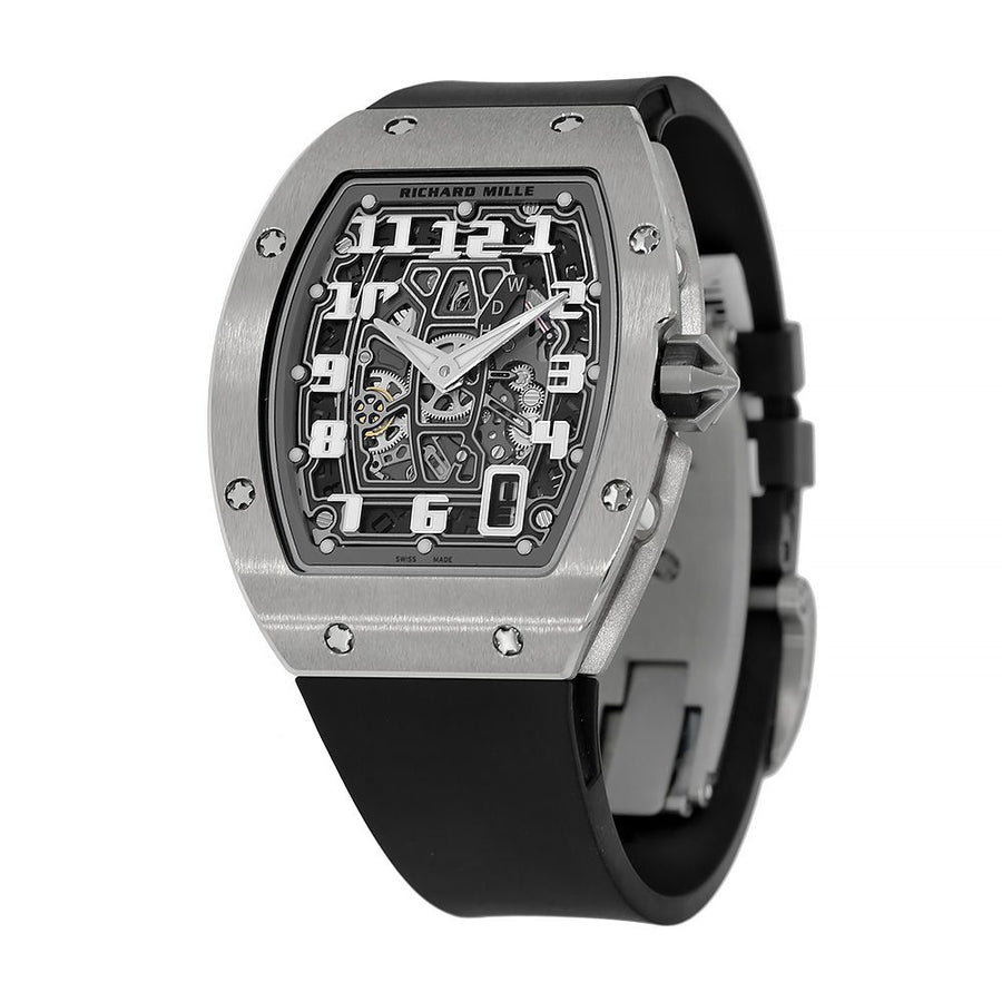 Richard Mille RM67-01, White Gold Extra Flat Automatic 47MM Watch RM67-01