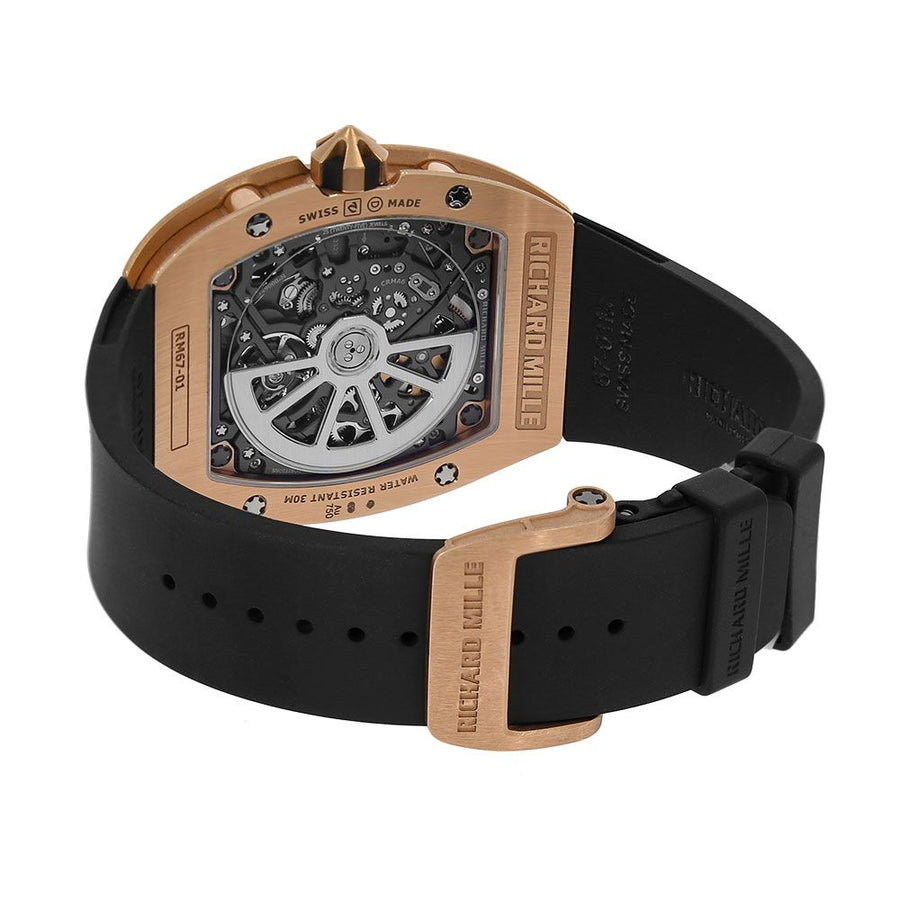 Richard Mille RM67-01, Rose Gold Extra Flat Automatic 47MM Watch