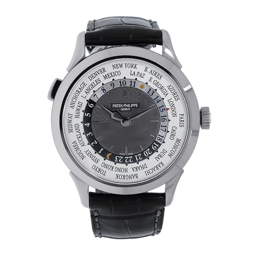 Patek Philippe Complications, World Time Reference White Gold 38MM Watch 5230G-001