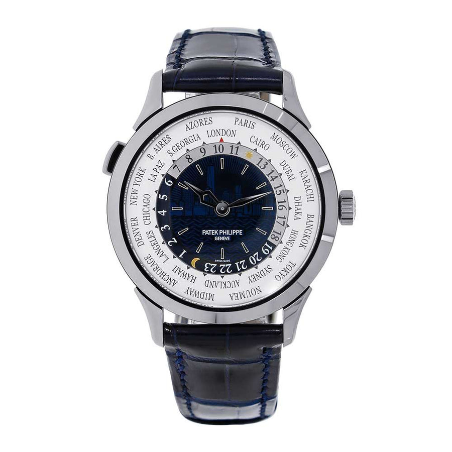 Patek Philippe Complications, World Time White Gold 38MM Watch 5230G-010