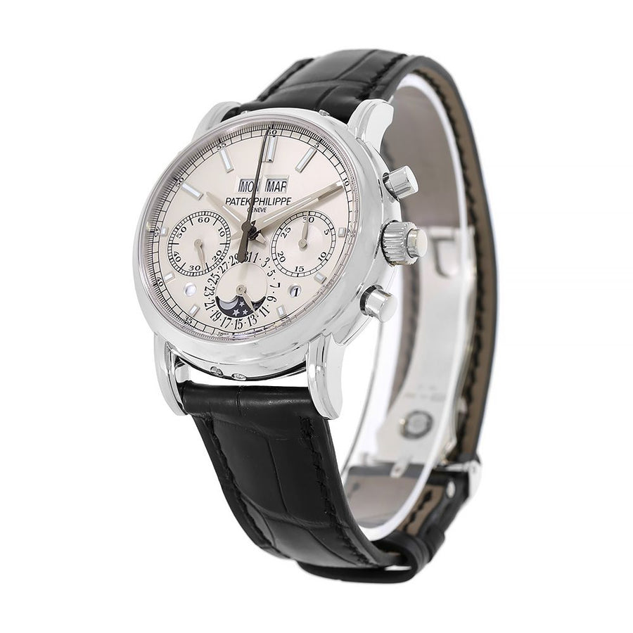 Patek Philippe Grand Complications, Platinum Perpetual 40MM Watch 5204P-010