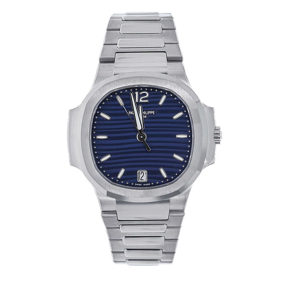 Patek Philippe Nautilus, Stainless Steel Blue Dial 35MM Watch 7118/1A-001