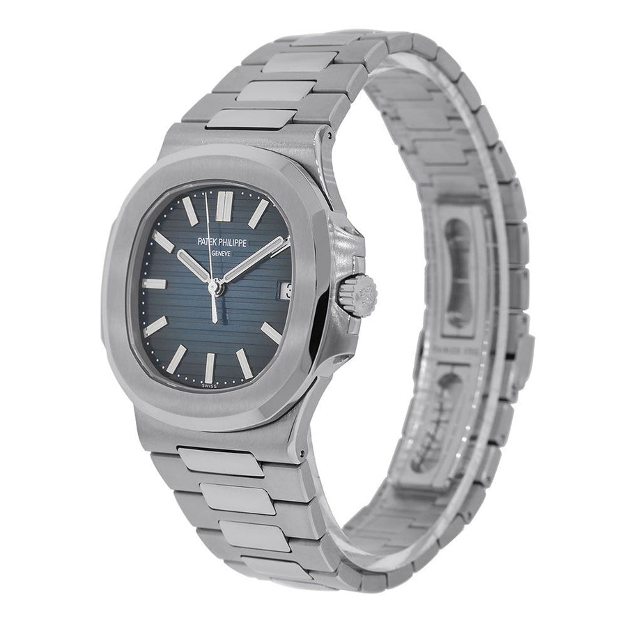 Patek Philippe Nautilus, Stainless Steel Blue Dial 40MM Watch 5711/1A-010