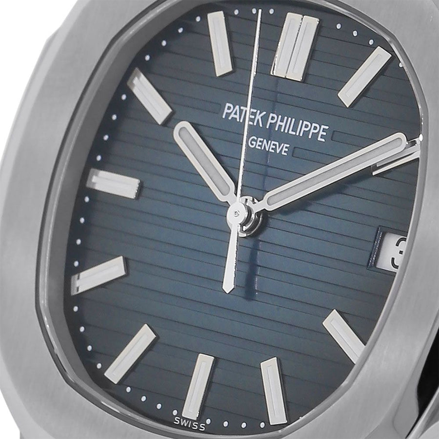 Patek Philippe Nautilus, Stainless Steel Blue Dial 40MM Watch 5711/1A-010