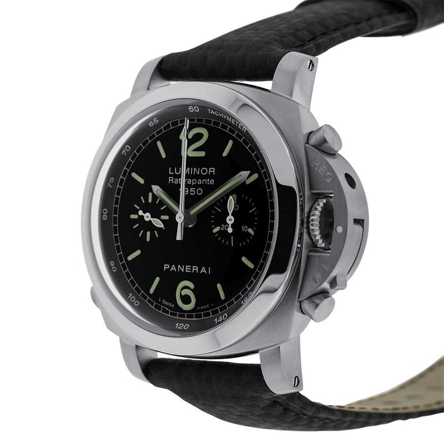 Panerai Luminor, 1950 Stainless-Steel Rattrapante Chronograph 44MM Watch PAM00213