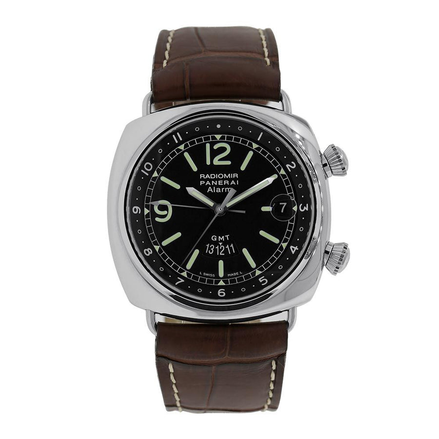 Panerai Radiomir, Stainless-Steel GMT Alarm 42MM Watch PAM00098