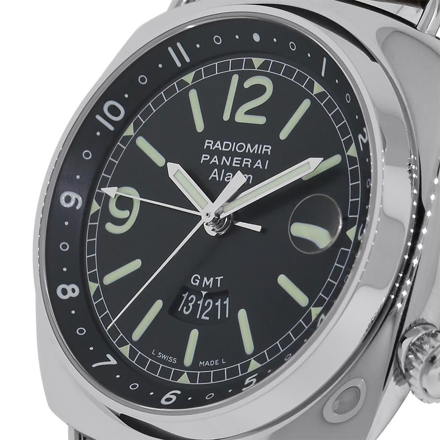 Panerai Radiomir, Stainless-Steel GMT Alarm 42MM Watch PAM00098