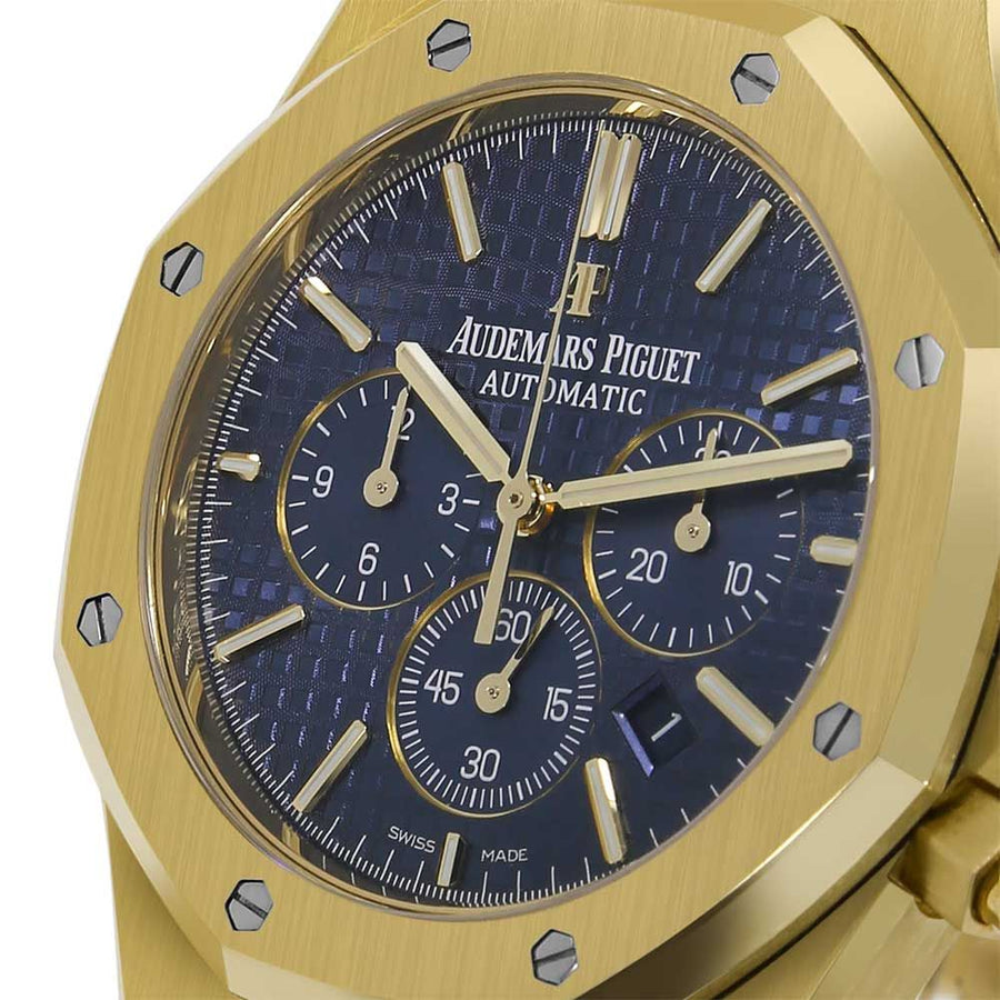 Audemars Piguet Royal Oak, Yellow Gold Chronograph 41MM Watch 26320BA.OO.1220BA.02(PRE-OWNED)