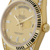 Rolex Day-Date 36, All Yellow Gold Diamond Dial 36MM Watch 118338