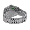 Rolex Day-Date 40, White Gold Dark Rhodium Stripe Motif Dial 40MM Watch 228239