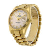 Rolex Day-Date II, Yellow Gold Ivory Arabic Dial 41MM Watch 218238(PRE-OWNED)