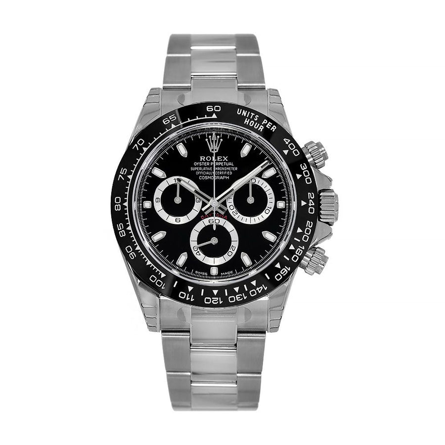 Rolex Cosmograph Daytona, Stainless-Steel Black Ceramic Dial 40MM Watch 116500LN