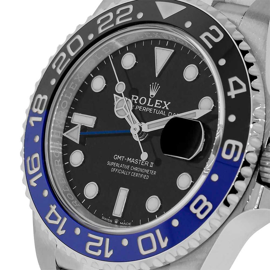 Rolex GMT Master II, Batman Steel Jubilee 40MM Watch 126710BLNR