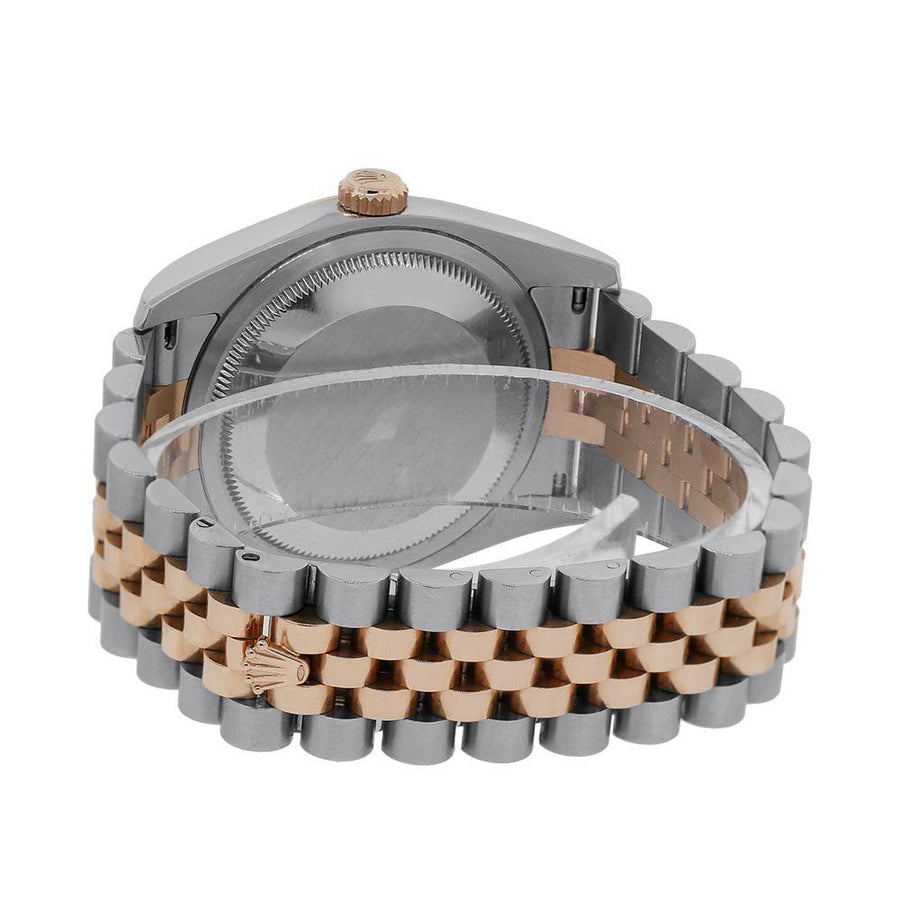 Rolex Datejust 36, Stainless-Steel and Rose Gold Pink Dial Jubilee Bracelet 116231(PRE-OWNED)