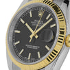 Rolex Datejust 36, Steel and 18K Yellow Gold Black Index 36MM Watch 116233(PRE-OWNED)