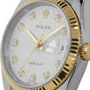 Rolex Datejust 36, Steel and Yellow Gold Jubilee Diamond Dial 36MM Watch 116233(PRE-OWNED)