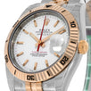 Rolex Datejust 36, Steel and Rose Gold Turn-o-Graph Bezel 36MM Watch 116261