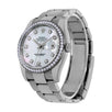 Rolex Datejust 36, Stainless-Steel White MOP Diamond Dial 36MM Watch 116244(PRE-OWNED)