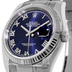 Rolex Datejust 36, Stainless-Steel Blue Roman Dial 36MM Watch 116234