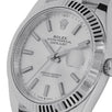 Rolex Datejust 41, Steel and White Gold Silver Index Dial 41MM Watch 126334