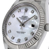 Rolex Datejust 41, Stainless-Steel White MOP Diamond Dial 41MM Watch 126334