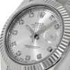 Rolex Datejust II, Steel Fluted Bezel Diamond Dial 41MM Watch 116334(PRE-OWNED)