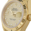 Rolex Lady Datejust, Yellow Gold Champagne Diamond Star IX Dial 28MM Watch 279178