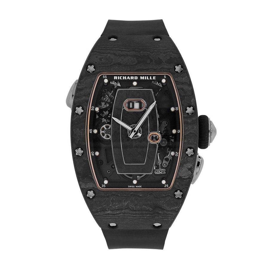 Richard Mille RM-037, Carbon TPT Titanium Black 34MM Ladies Watch