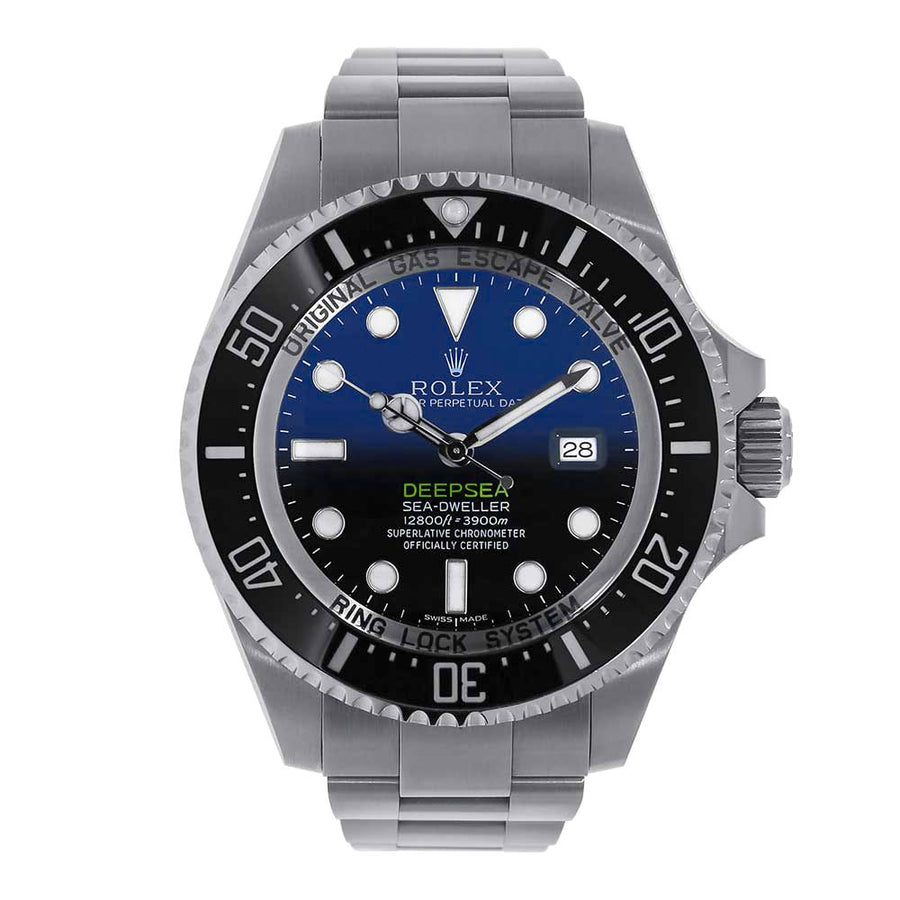 Rolex Sea-Dweller, DeepSea D-Blue Stainless-Steel Oyster 44MM Watch 126660