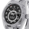 Rolex Sky-Dweller, 18K White Gold Dual Time Zone Black Dial 42MM Watch 326939(PRE-OWNED)