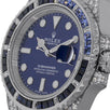 Rolex Submariner Date, White Gold Diamond Sapphire 40MM Watch 116659SABR