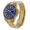 Rolex Submariner, Yellow Gold Date Blue Dial 40MM Watch 116618LB(PRE-OWNED)