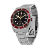 Tudor Black Bay, Polished Steel Matte Red Bezel Diver 41MM Watch 79230R