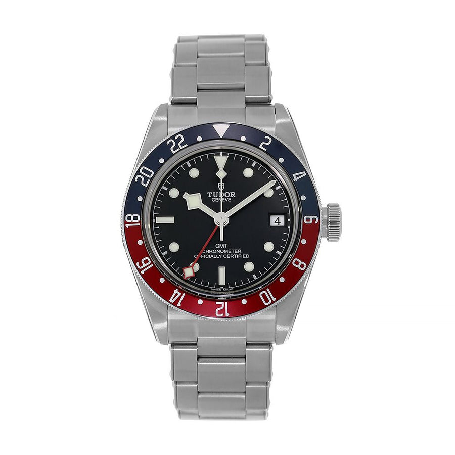 Tudor Black Bay, Stainless-Steel GMT Pepsi Bezel Diver 41MM Watch 79830RB