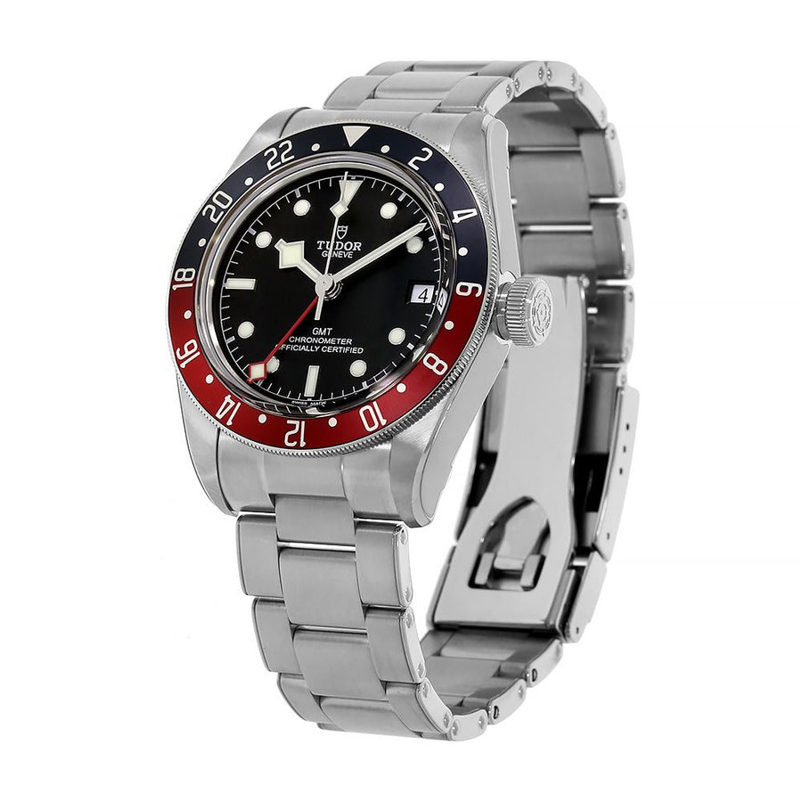 Tudor Black Bay, Stainless-Steel GMT Pepsi Bezel Diver 41MM Watch 79830RB