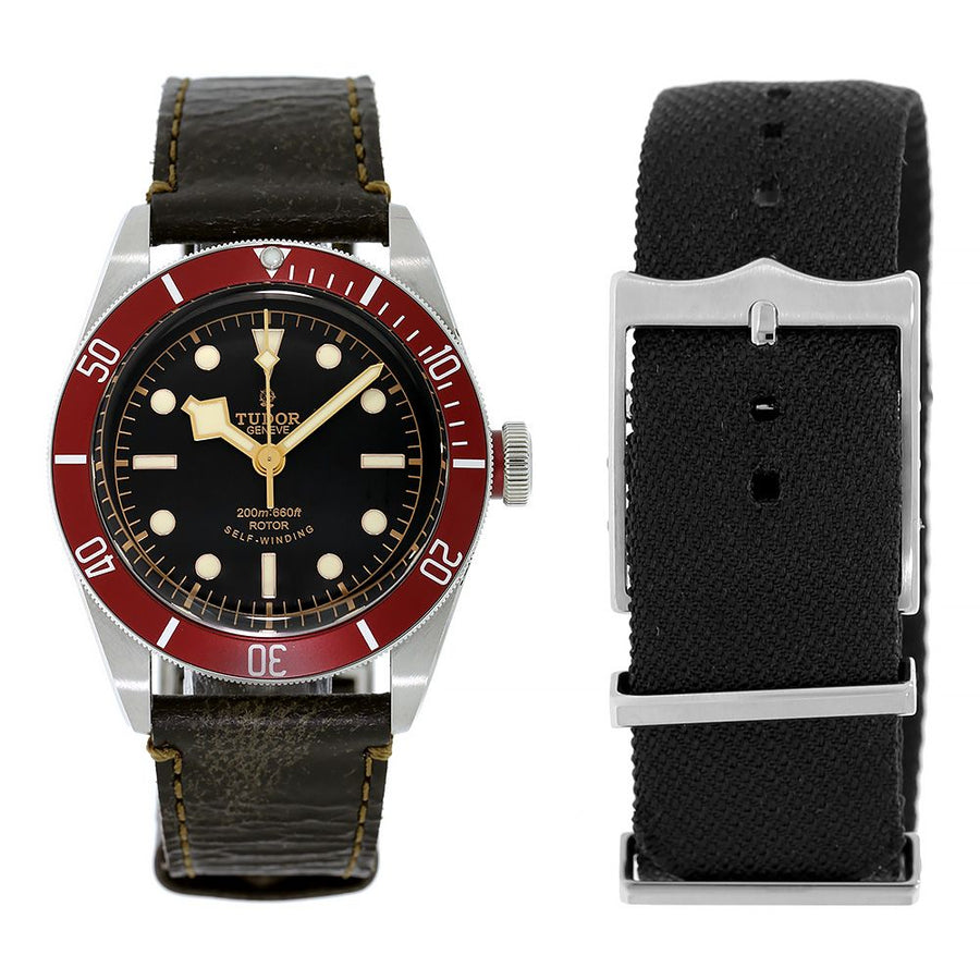 Tudor Black Bay Heritage, Stainless Steel Red Diver 41MM Watch 79220R