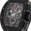 Richard Mille RM011, Felipe Massa DLC Titanium Flyback Chronograph 50MM Watch RM 011(PRE-OWNED)