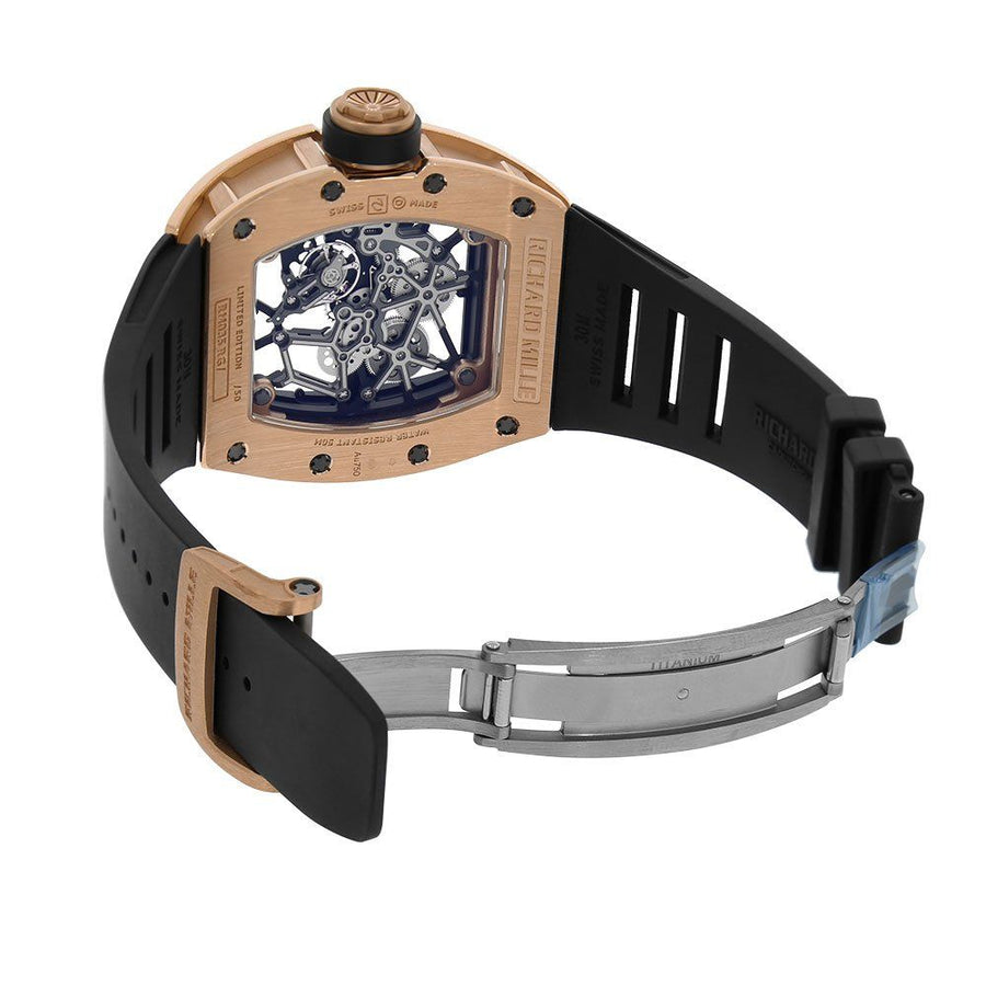 Richard Mille RM035, Toro Americas Edition Rose Gold Mens 48MM Watch RM035(PRE-OWNED)