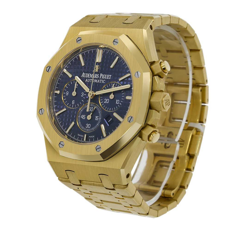 Audemars Piguet Royal Oak, Yellow Gold Chronograph 41MM Watch 26320BA.OO.1220BA.02(PRE-OWNED)