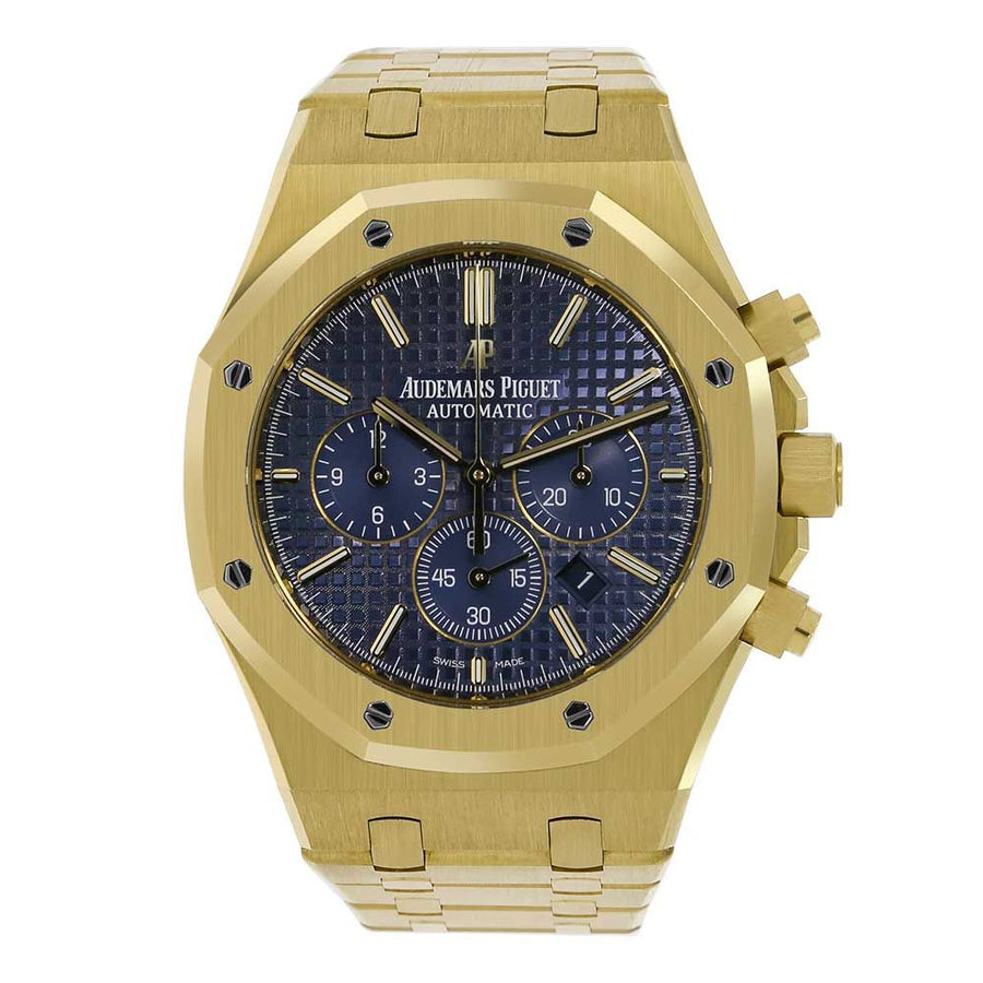 Audemars Piguet Royal Oak, Yellow Gold Chronograph 41MM Watch 26320BA.OO.1220BA.02(PRE-OWNED)