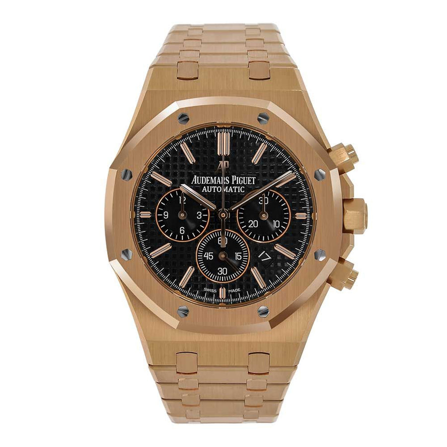 Audemars Piguet Royal Oak, Rose Gold Chronograph 41MM Watch 26320OR.OO.1220OR.01(PRE-OWNED)