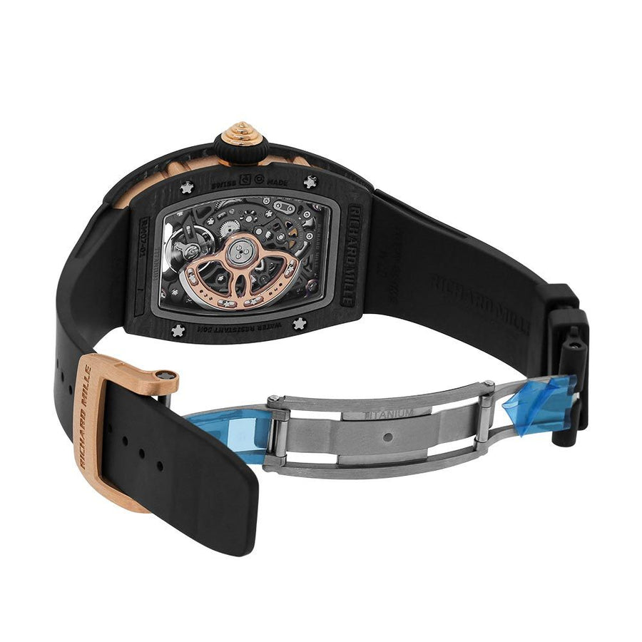 Richard Mille RM07-01, Diamond Rose Gold Automatic 45MM Ladies Watch RM07-01