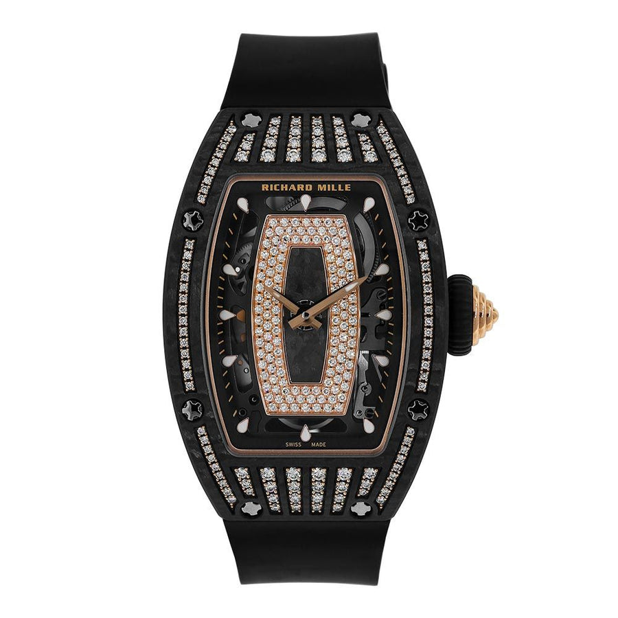 Richard Mille RM07-01, Diamond Rose Gold Automatic 45MM Ladies Watch RM07-01